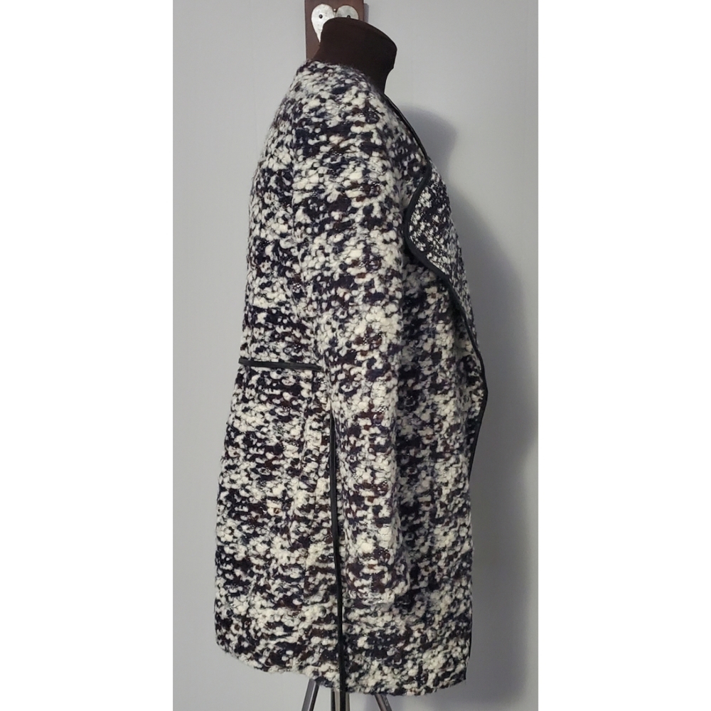 French Connection Wool Blend Open Front Coat - image 2